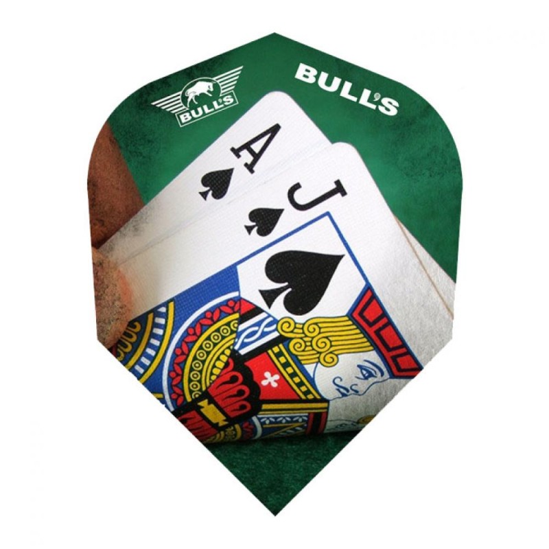 Piume Bulls Darts Powerflite Black Jack Standard 50845