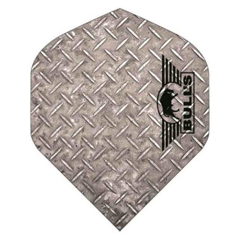 Piume Bulls Darts Powerflite Checker Silver Bu-50838