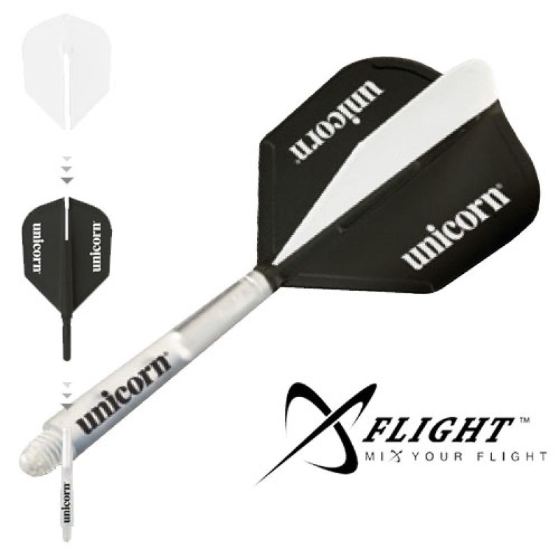 Feathers Unicorn Darts Xflights Kit 9800