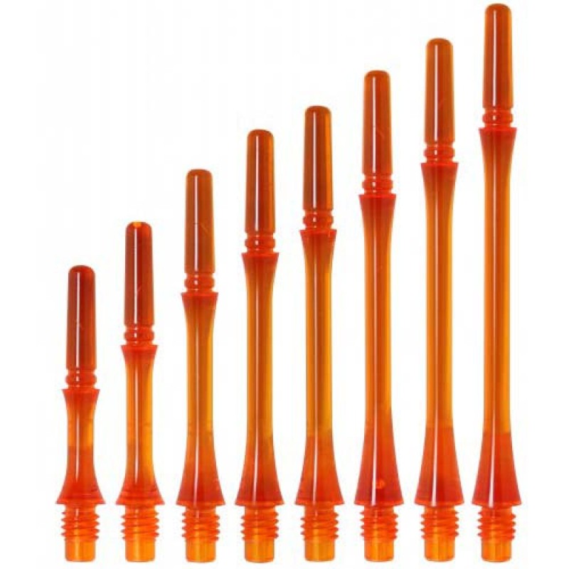 Canas Fit Shaft Gear Slim Giratório Laranja Tamanho 3