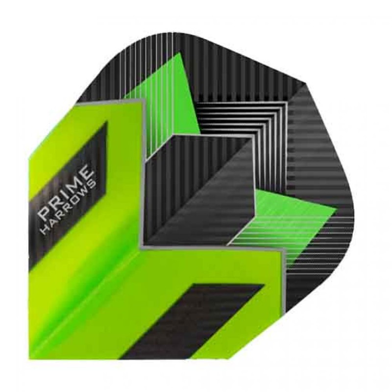 Plumas Harrows Darts Flights Prime Green 2  7507