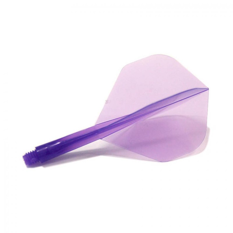 Piume Condor Flights Purple Standard Corta 21.5mm Voi tre.