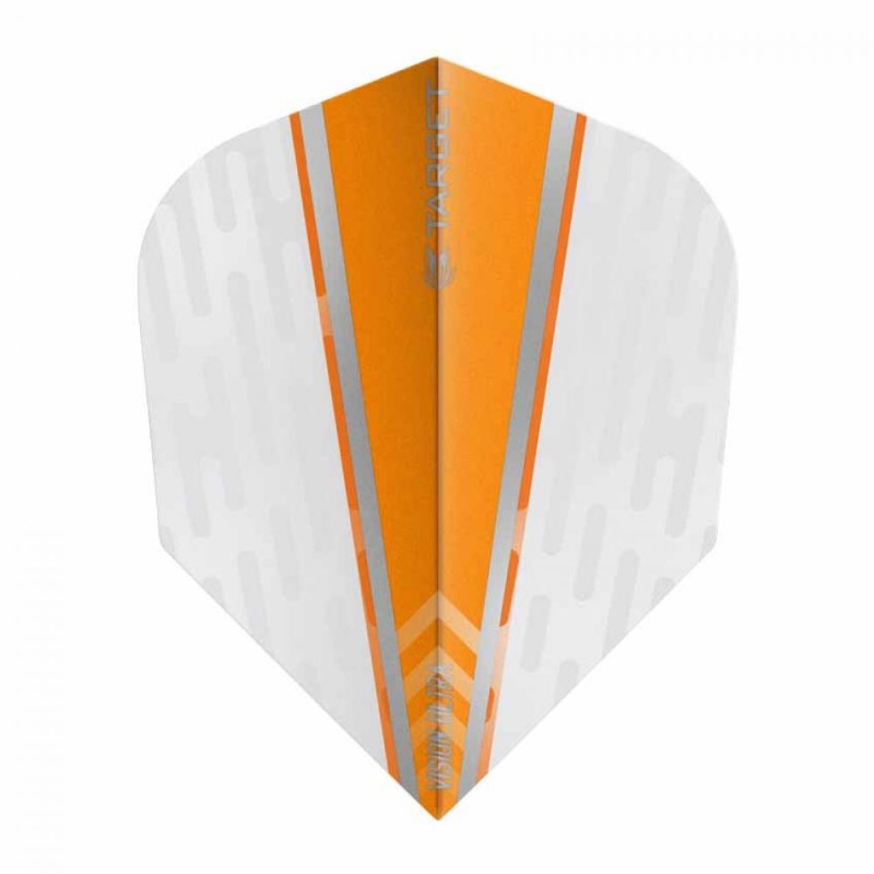 Piume Target Darts Vision Ultra White Wing Orange n. 6 331590