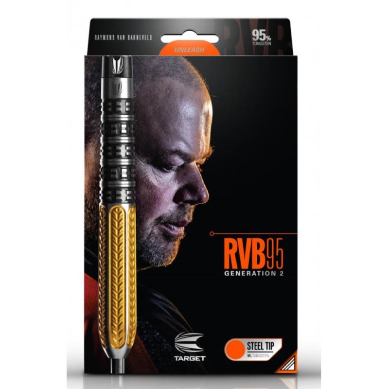 Dardos Target Darts RVB95 Generation 2 23gr. Tusgteno 95%