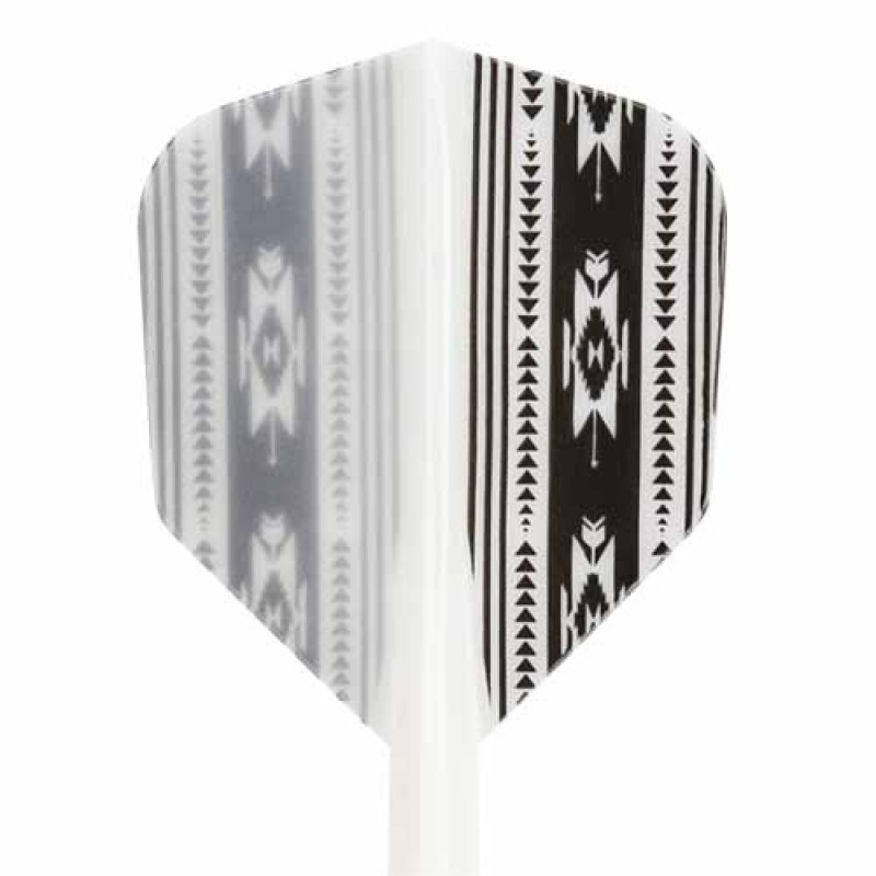 Feathers Condor Flights Native America white shape L 33.5mm