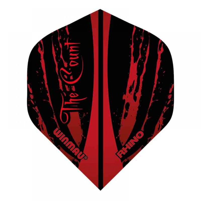 Feathers Winmau Darts Rhino Standard The Count 6905,186