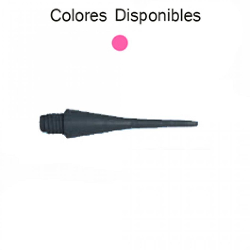 Pointed Dardo Conica Pink Neon 2ba 28mm 1000unit