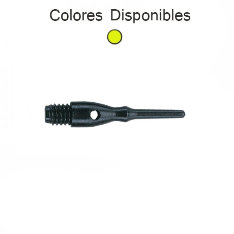 Points Unicorn Darts Contour Jaune néon 2ba 22mm 1000unit 40012