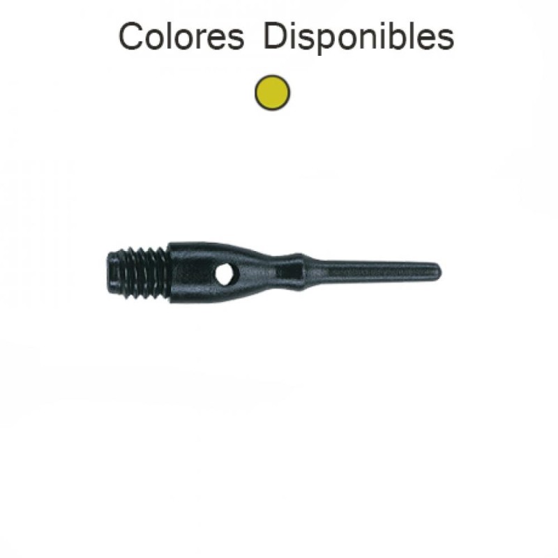 Points  Unicorn Darts Contour Jaune 2ba 22mm 1000unid 40019