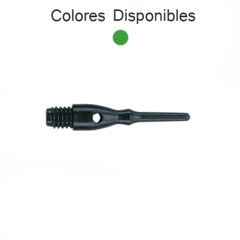 Points de Dart Unicorn Darts Contour vert 22 mm 40072