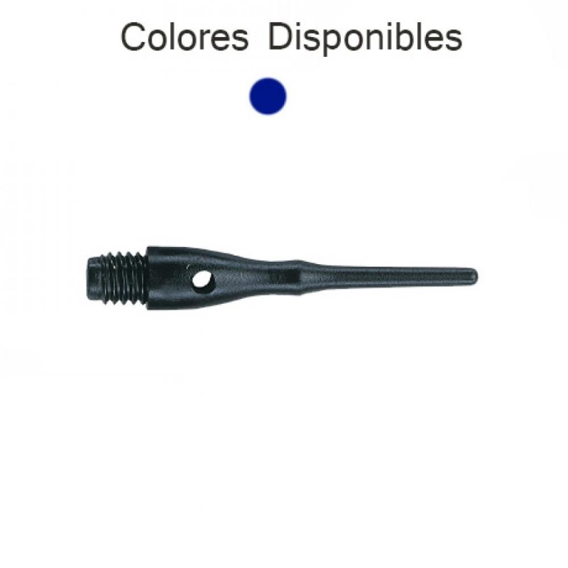 Pontos Unicorn Darts Contour Azul 2ba 27mm 1000 unidade 40024