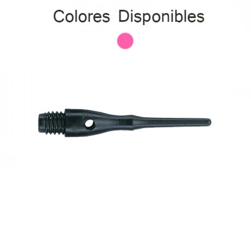 Pontos Unicorn Darts Contour Rosa Neon 2ba 27mm 1000unidade 40027