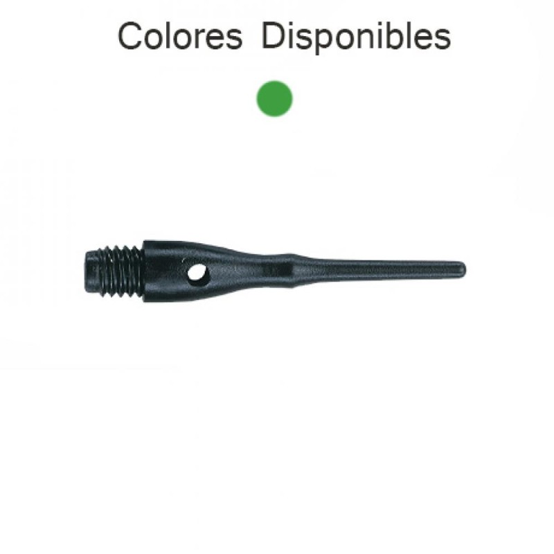 Points Unicorn Darts Contour vert 2ba 27 mm 1000 unité 40082