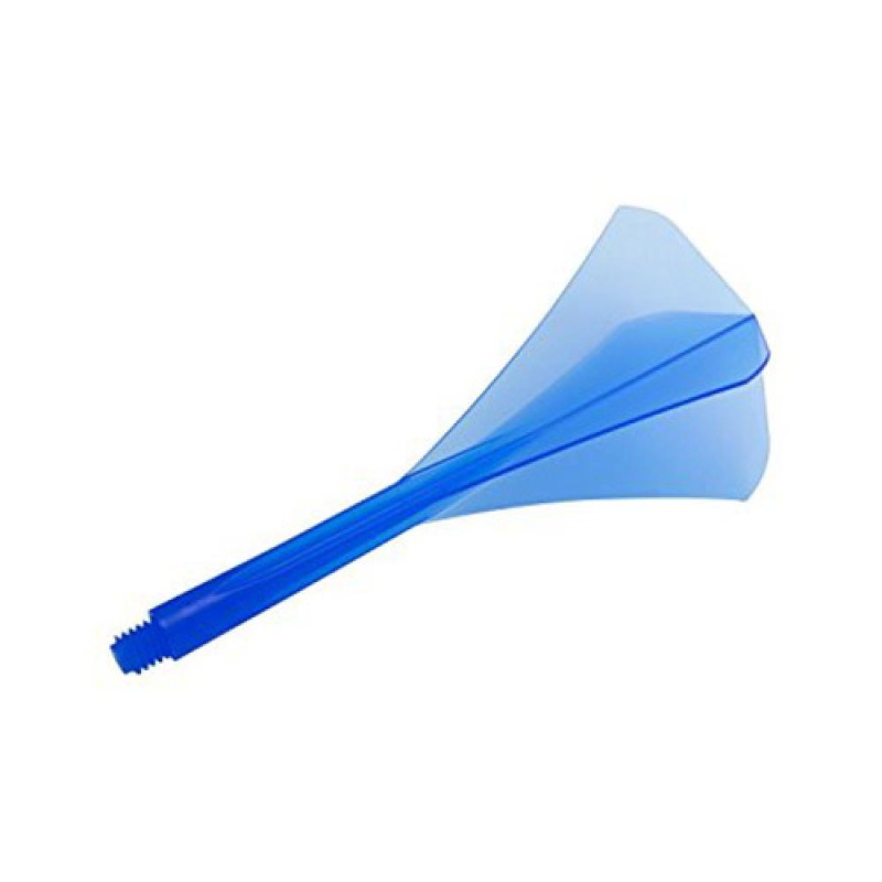 Plumes Condor Flights bleu diamant moyen 27.5mm Vous trois.