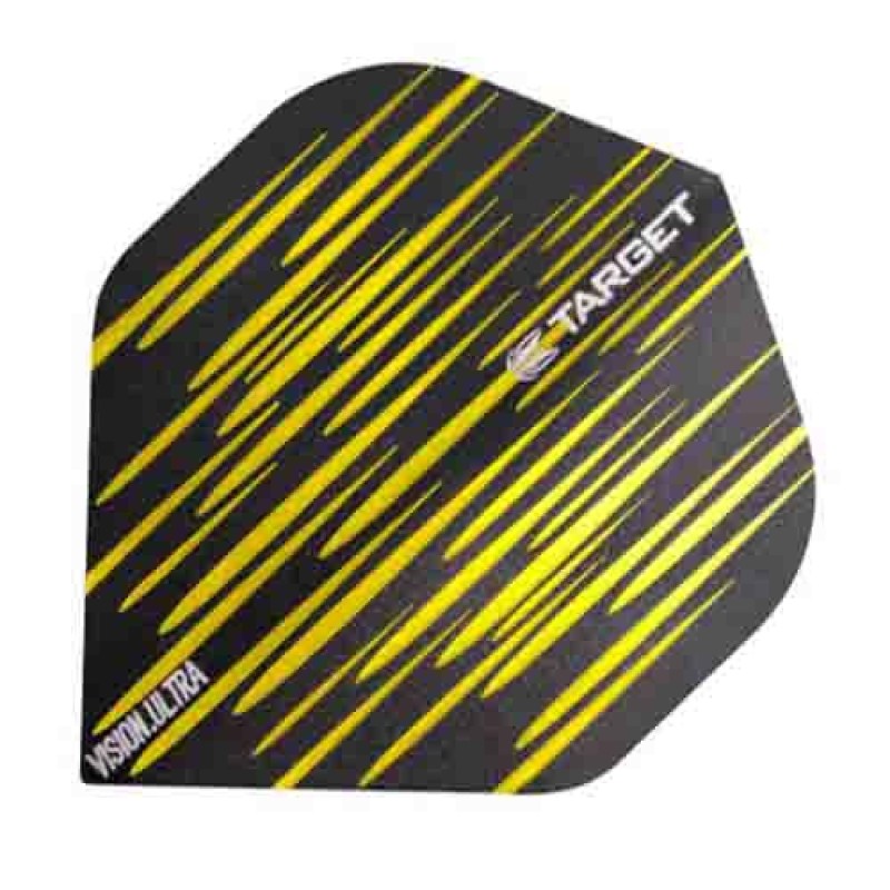 Piume Target Darts Vision Ultra Spectrum Std n. 2 Giallo 332300