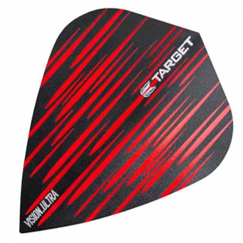 Feathers Target Darts It's called Vision Ultra Spectrum Kite Red 332250