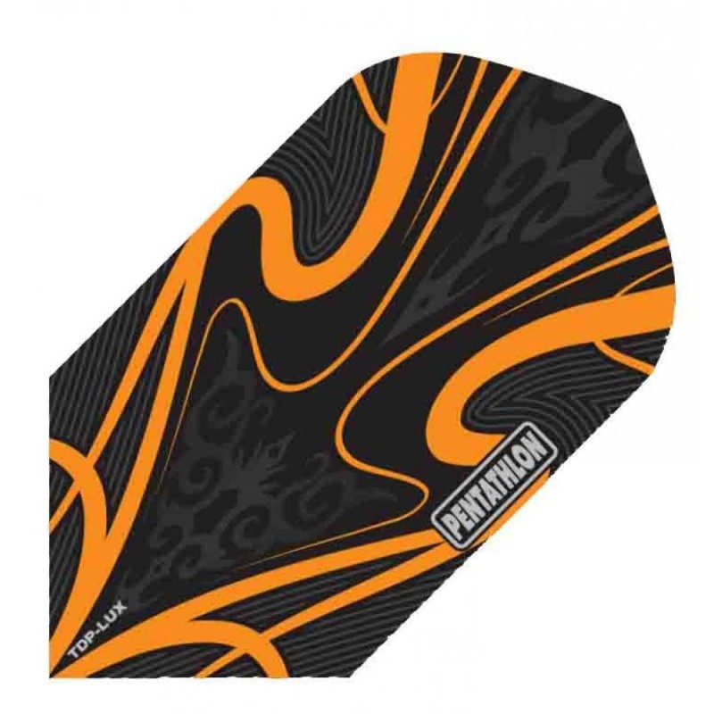 Pentathlon Flights Tdp Lux Slim Negro Naranja Tdp Lux Black Slim Pnt 4105