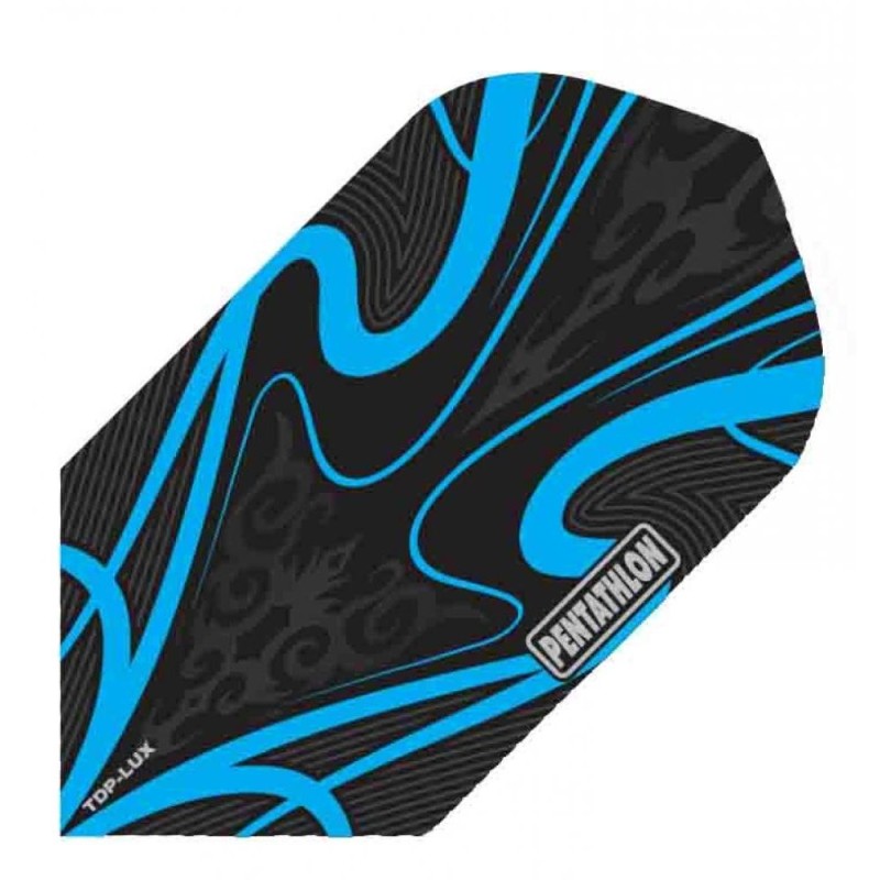 Pentathlon Flights from Tdp Lux Slim Black Aqua Tdp Lux Black Slim Pnt 4107