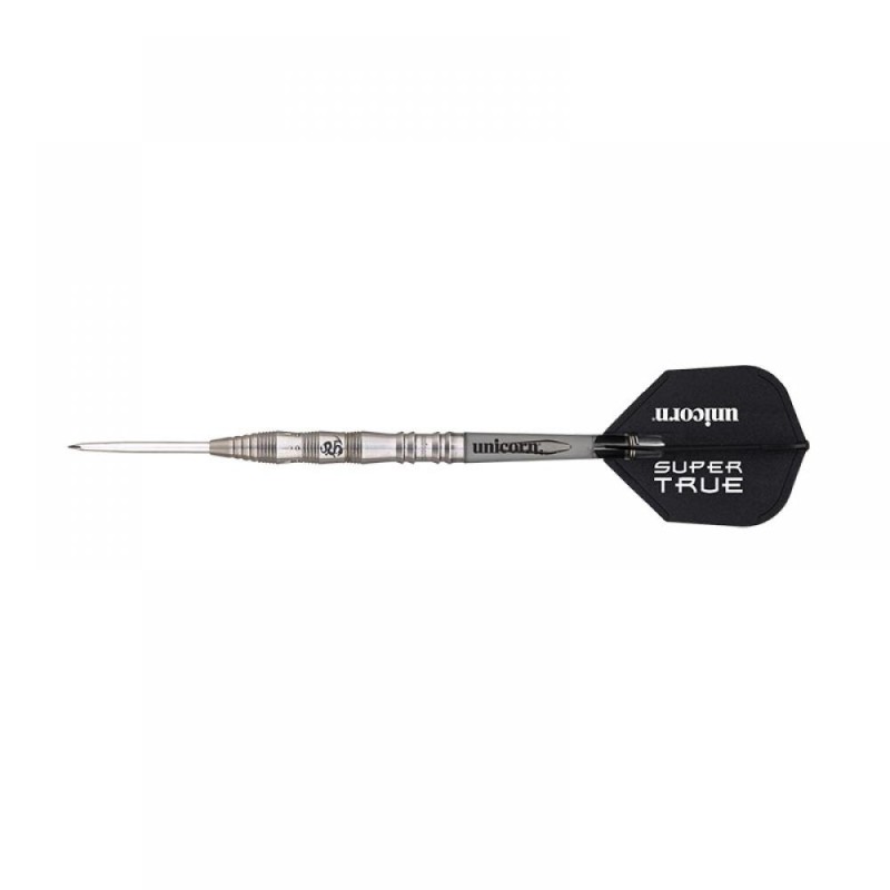 Les fléchettes Unicorn Darts Super vrai noir 20g 90% 6076.