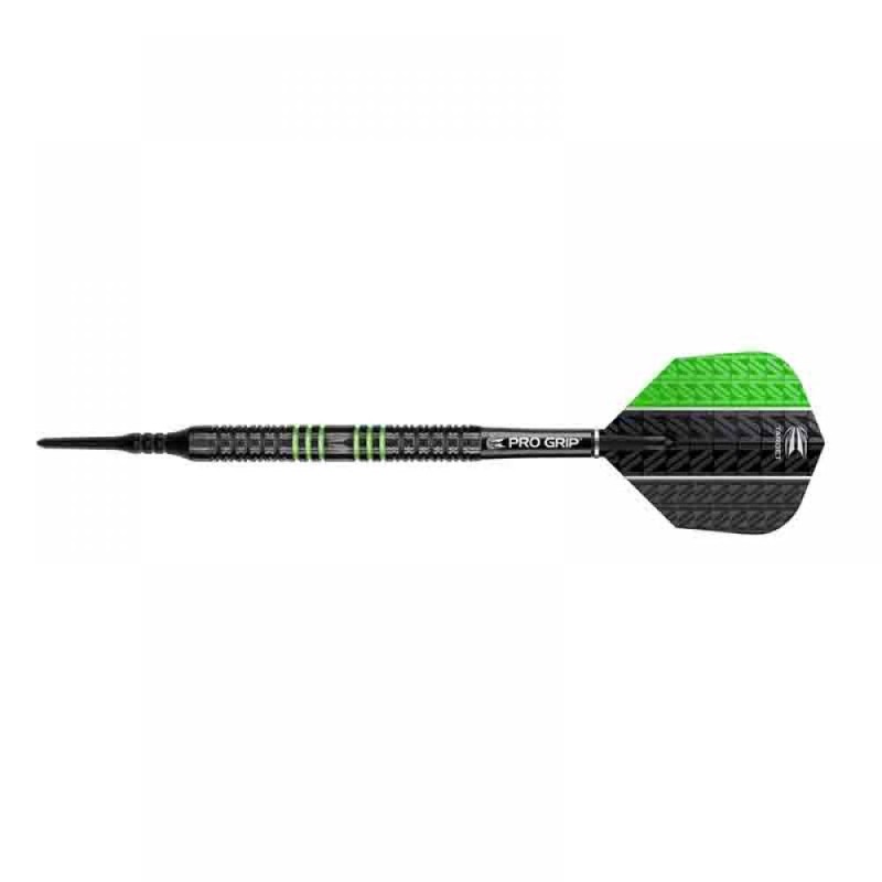 Dardo Target Darts Vapor Negro Verde 18g 100446