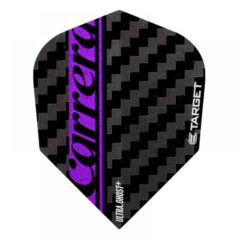 Piume Target Darts Flights Ghost Purple Carrera n. 6 332420