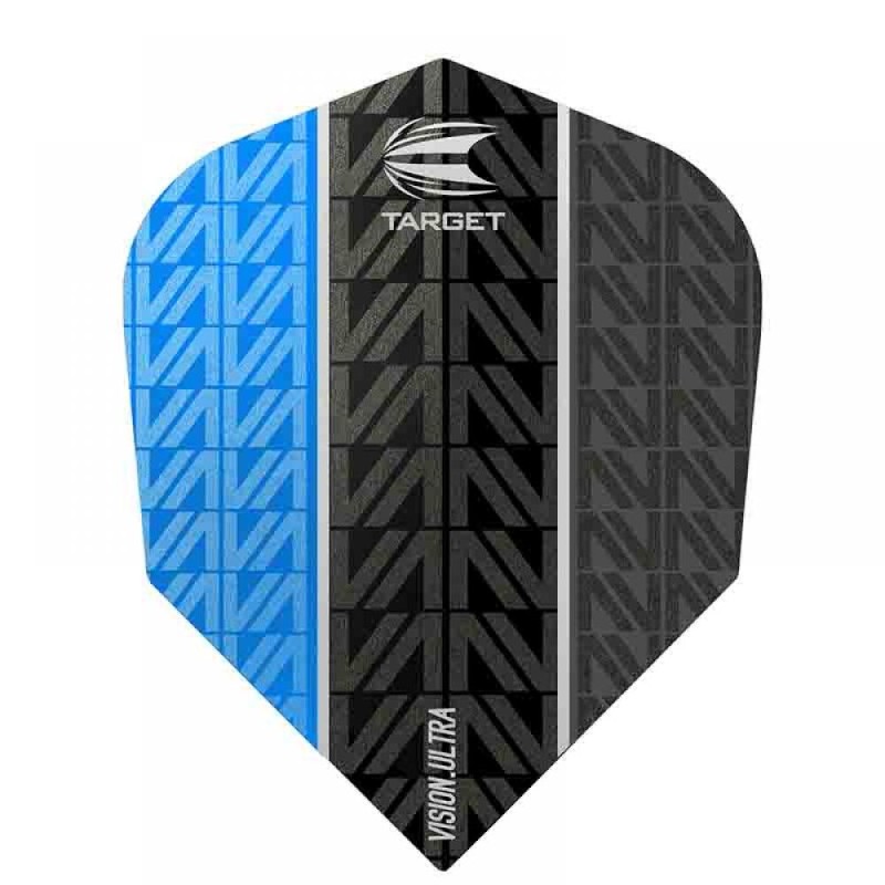 Feathers Target Darts Flights Vision Ultra Blue Vapor 8 Black No6 332480 This is my flight