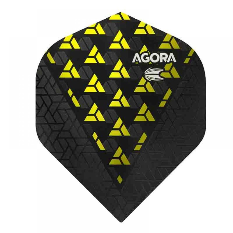 Piume Target Darts Agora Ghost + Giallo n. 2 332530