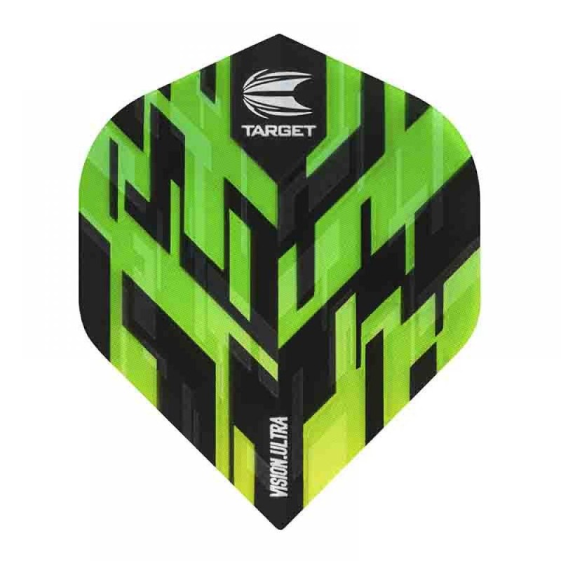 Feathers Target Darts Sierra Vision Ultra Green No 2 and 332770