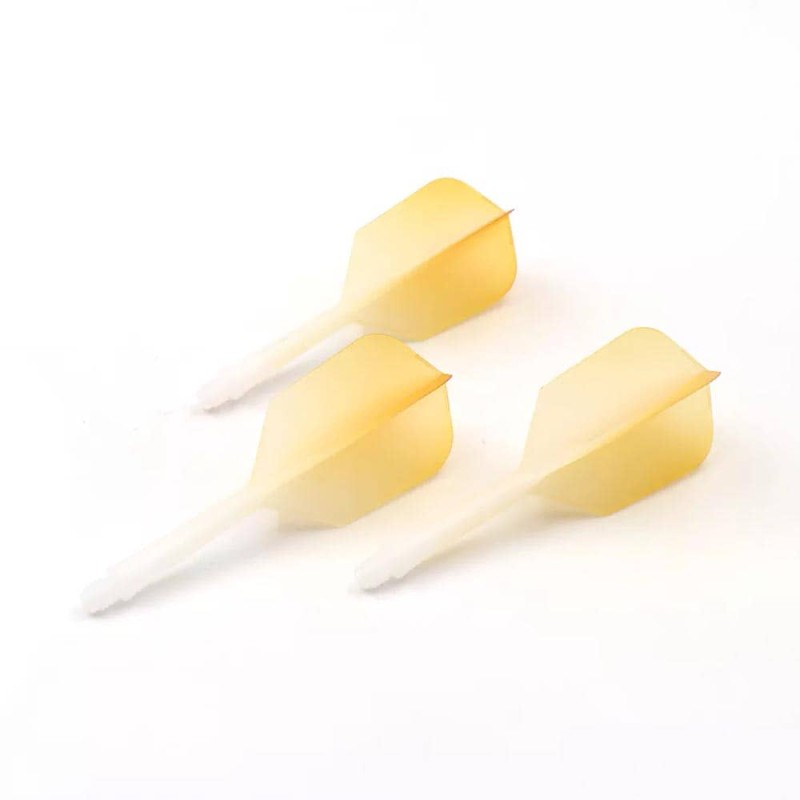 Plumas Flights Darts Cuesoul Tero Ak5 Gradation Amarillo Slim M  Csak-56scjb