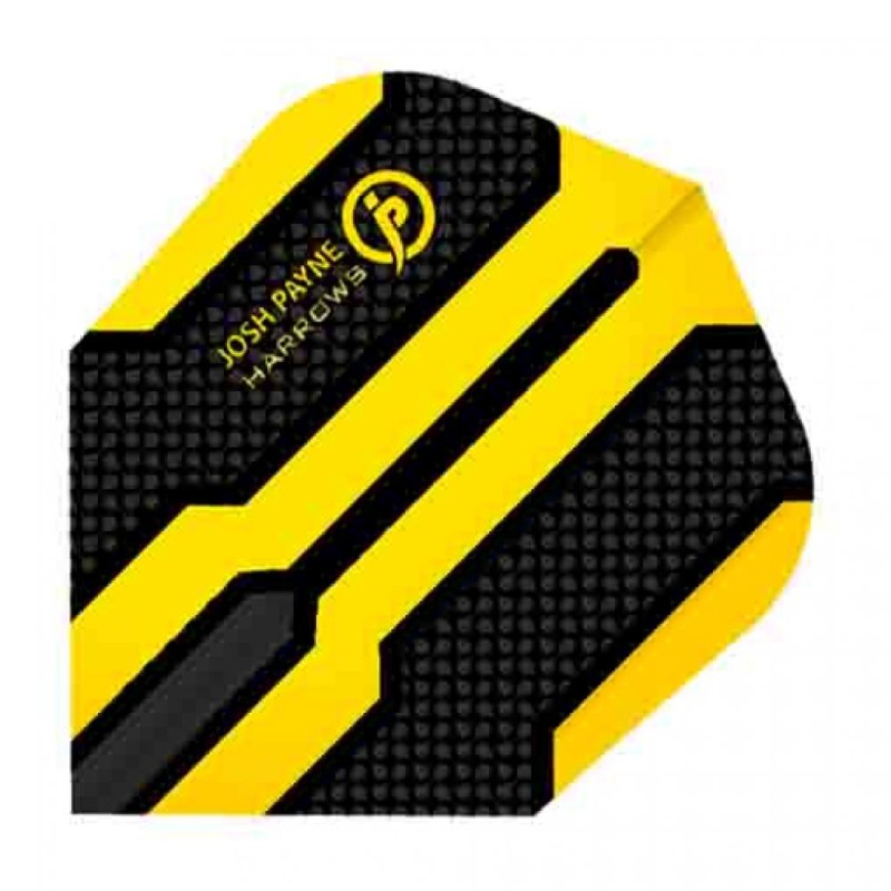 Piume Harrows Darts Flights Prime Yellow Josh Payne 7504