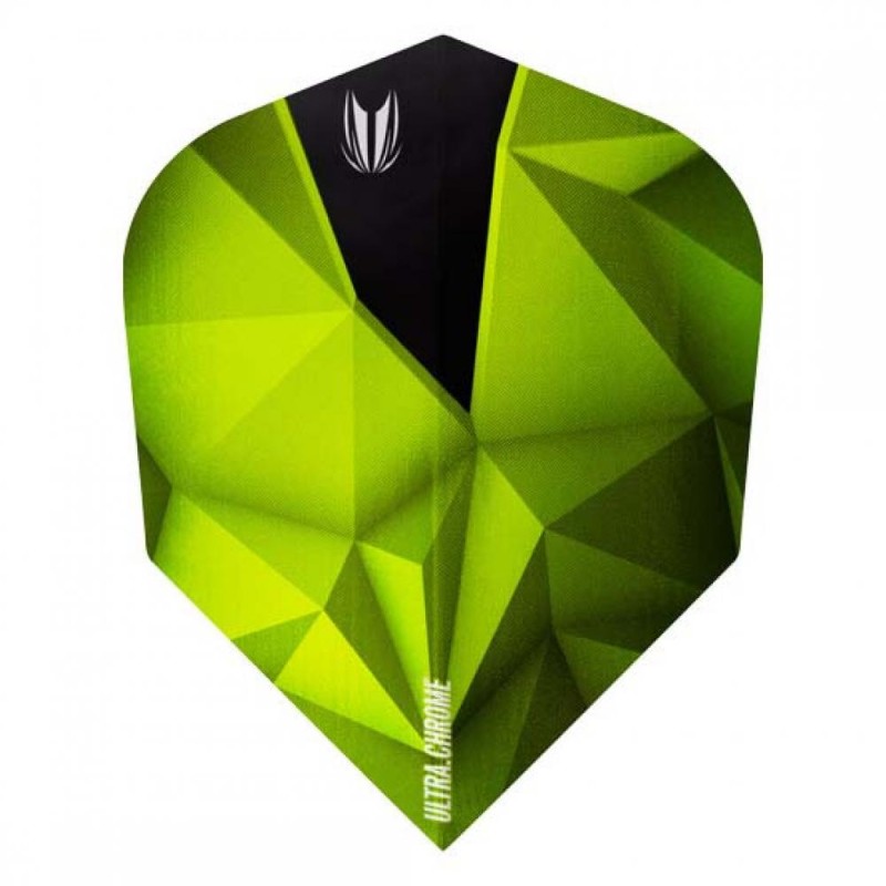 Piume Target Darts Shard Ultra Chrome Copper No6 Verde 332990