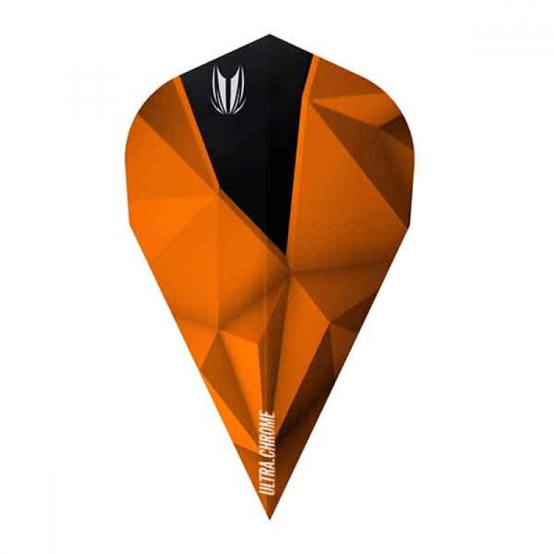 Plumas Target Darts Shark Ultra Chrome Orange Vapor Badged   333140