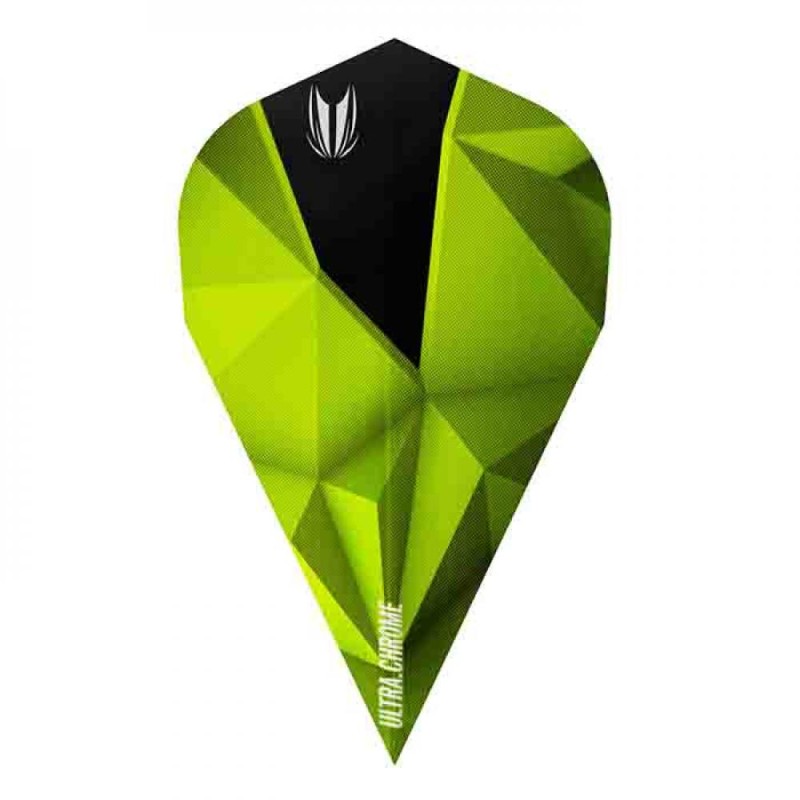 Feathers Target Darts Shark Ultra Chrome Green Steam Badged 333180