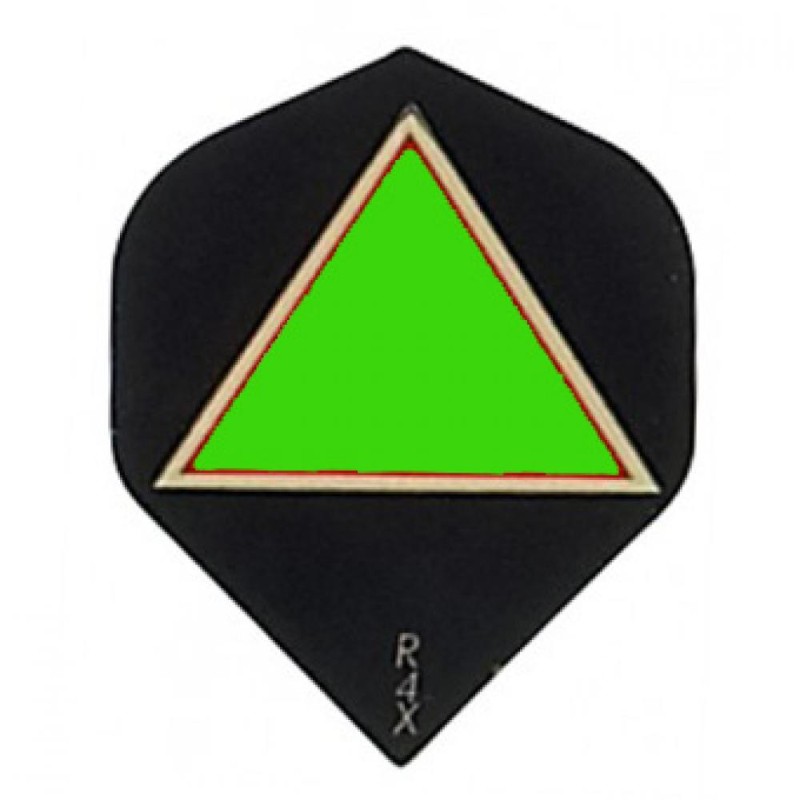 Piume Ruthless Emblema standard Triangolo verde