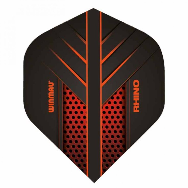 Plumes Winmau Darts Les vols Rhino Orange Standard 6905.189 sont effectués à bord de la compagnie aérienne