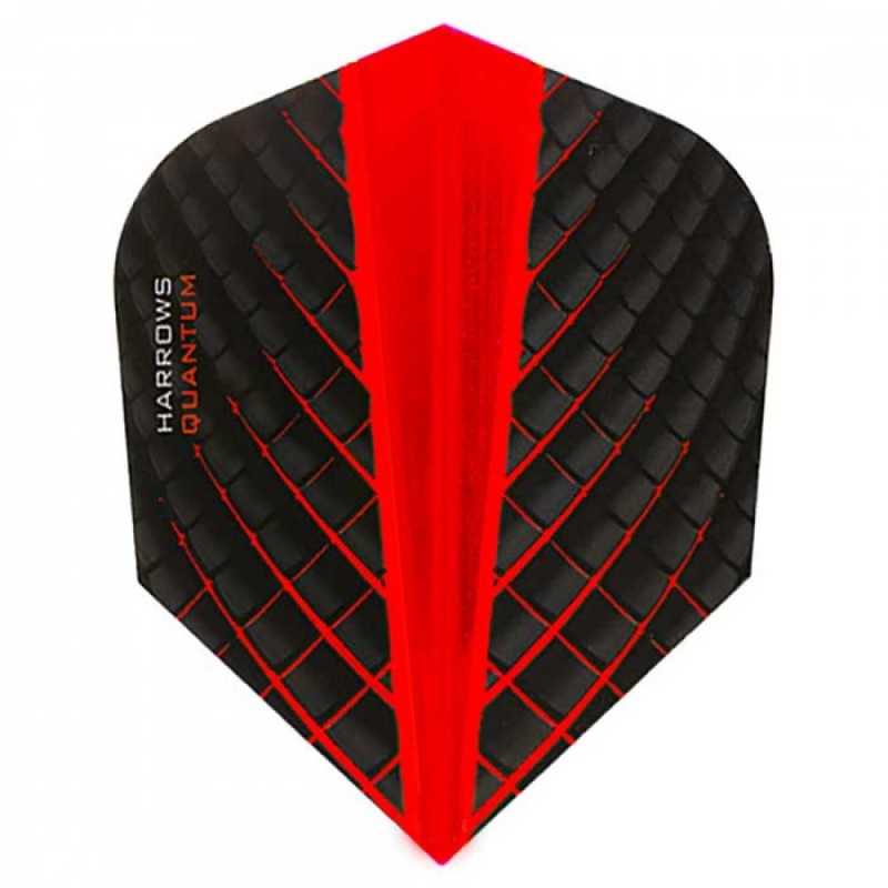 Piume Harrows Darts Flights Quantum Red Standard 6804