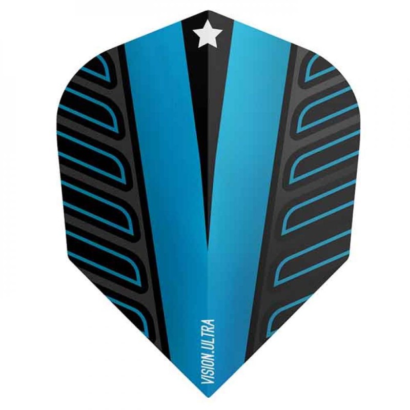 Piume Target Darts Voltage Vision Ultra Blu n. 6 333260