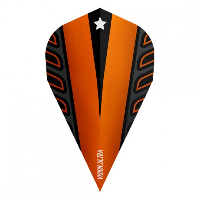 Plumas Target Darts Voltage Vision Ultra Orange Vapor 333370