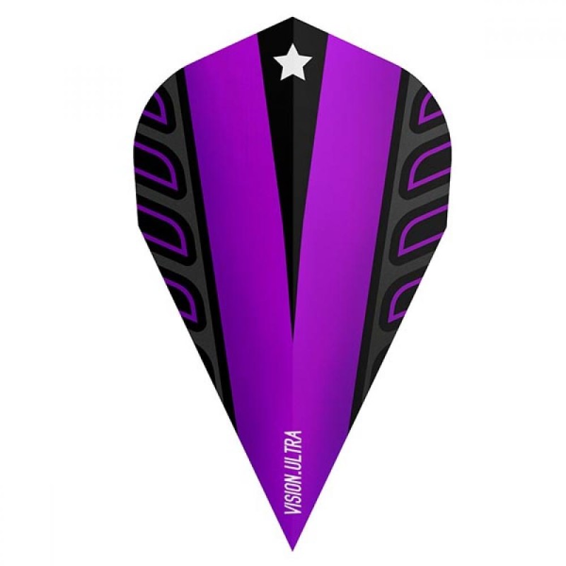 Plumas Target Darts Voltage Vision Ultra Purple Vapor 333410