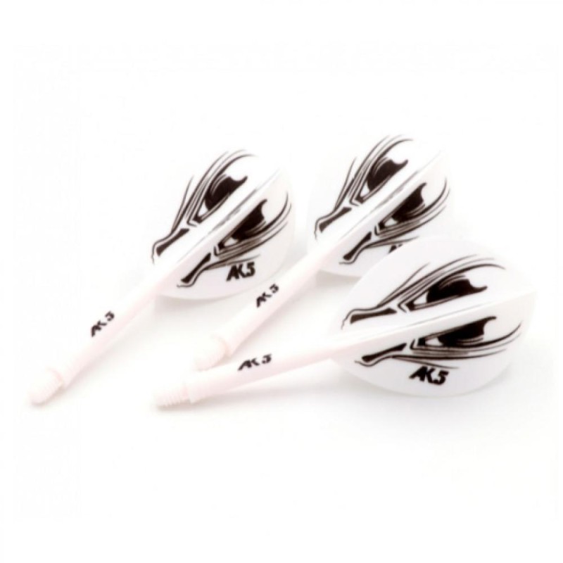 Les plumes Cuesoul intégrer les vols Ak5 Teardrop M Blanc Dragon Ak58sdlt