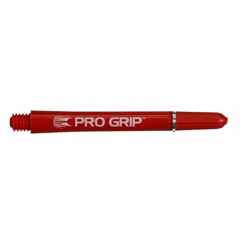 3-Spiel-Paket Target Pro Grip Shaft Medium (48mm) Rot 110161x3