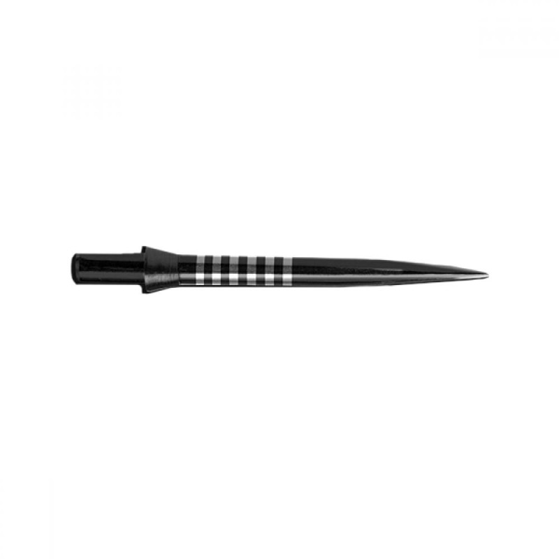 Punkte Winmau Free Flo Point Black Re Grooved 8329