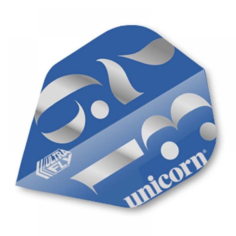 Plumas Unicorn Darts Ultrafly 100 Big Wing Origins Azul 68895