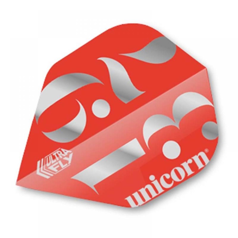 Plumas Unicorn Darts Ultrafly 100 Big Wing Origins Vermelho 68891