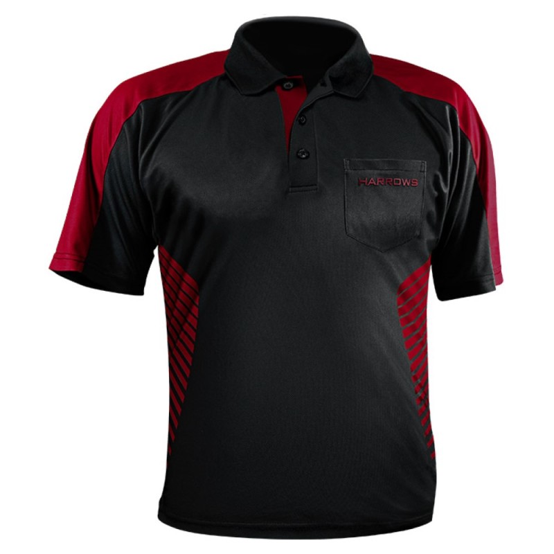 Camiseta Harrows Darts Vivid Deep Red Xxl