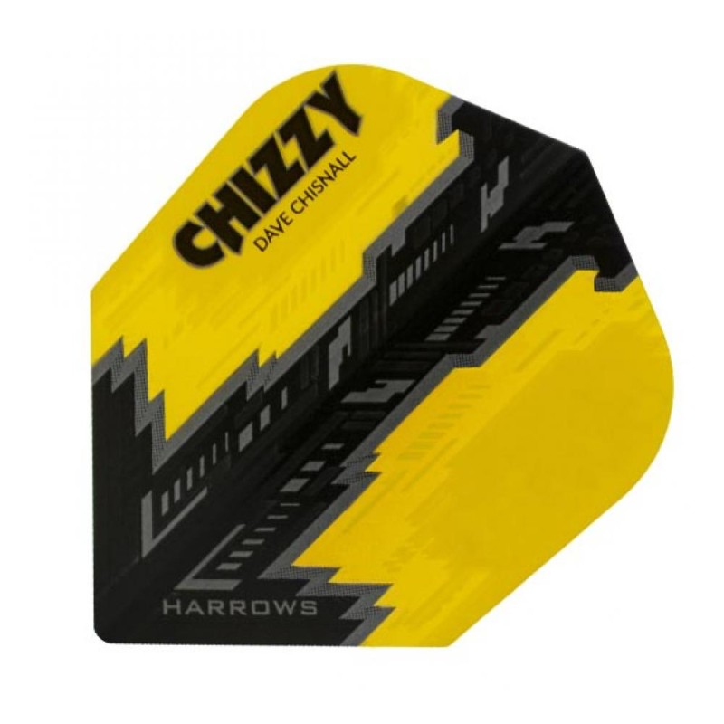 Piume Harrows Darts Voli Prime Chizzy Giallo Nero 7531