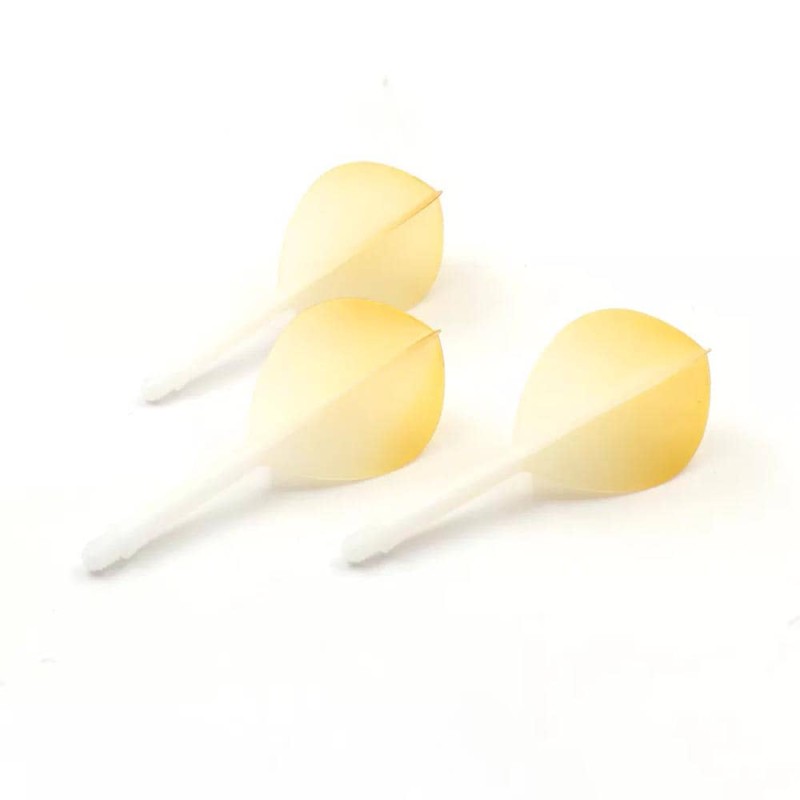 Piume Flights Darts Cuesoul Tero Ak5 Gradation Giallo Teardrop M Csak-56sdjb