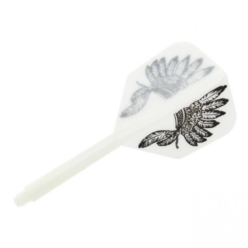 Plumes Condor Flights Bonnet de guerre Forme Longueur 33,5 mm