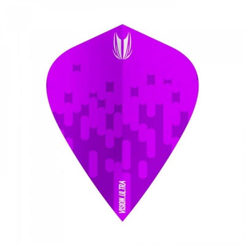 Plumes Target Darts Pour 100 Arcade Purple Kite 333840