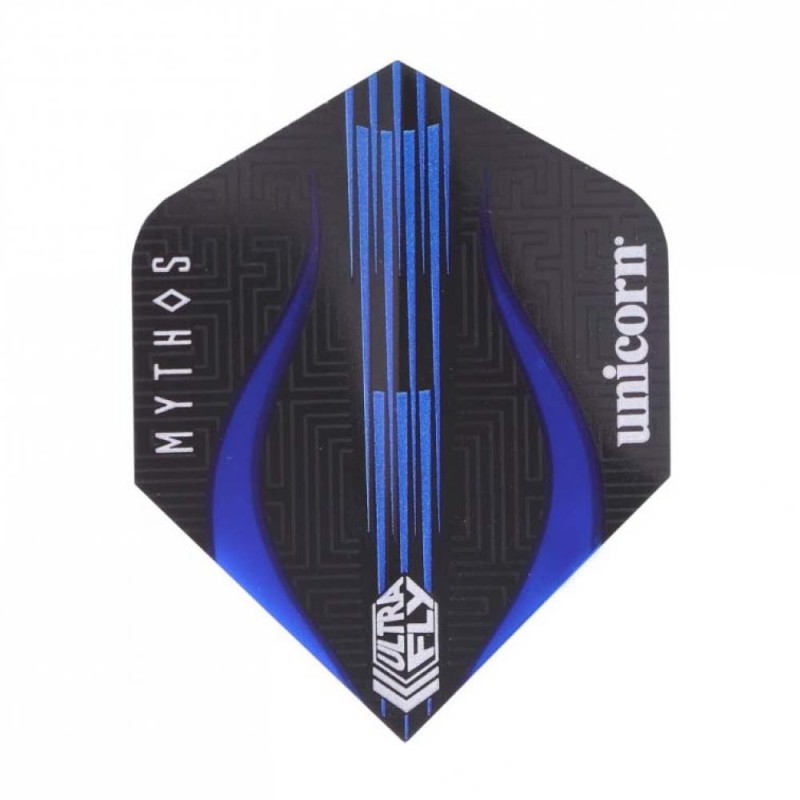 Piume Flights Unicorn Darts Mito Big Wing Minotauro Blu 68945